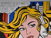 Affiche "roy lichtenstein" - afbeelding 2 van  3
