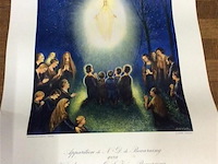 Affiche verschijning van olv van beauraing 1932 - afbeelding 1 van  2