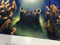 Affiche verschijning van olv van beauraing 1932 - afbeelding 2 van  2