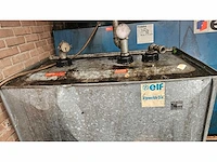 Afgewerkte olie tank 1000l enkelwandig staal - afbeelding 4 van  4