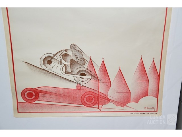 Afiiche autosport - afbeelding 2 van  5