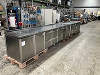 Afinox - rvs keukenopstelling