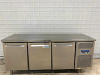 Afinox - rvs koelwerkbank 3 deurs