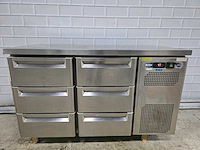 Afinox - trk big 70 - rvs koelwerkbank