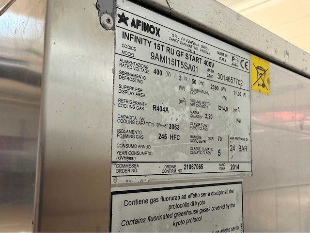 Afinox infinity 15t ru gf start snelkoeler - afbeelding 6 van  6