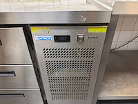 Afinox koelwerkbank met gekoelde lades - afbeelding 3 van  4