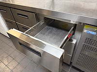 Afinox koelwerkbank met gekoelde lades - afbeelding 4 van  4