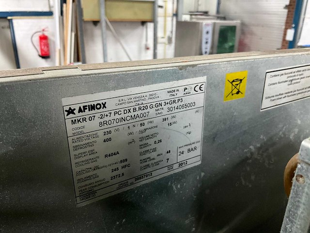 Afinox mkr 07 rvs koelkast - afbeelding 6 van  7