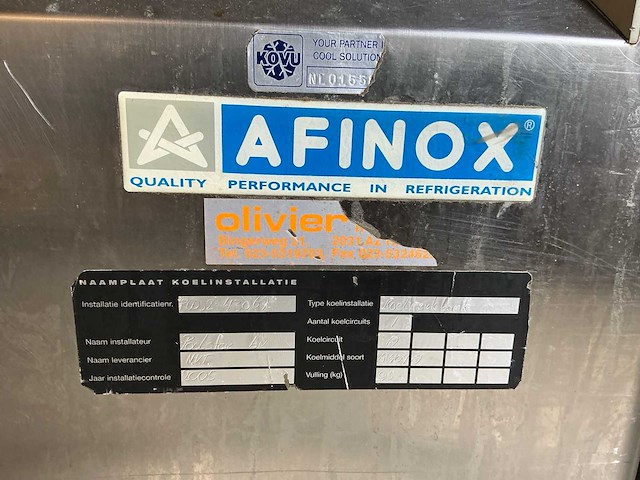 Afinox rvs koelwerkbank - afbeelding 7 van  9