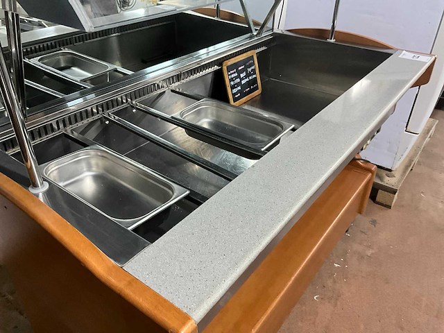 Afinox samoa 4-1 buffet saladebar - afbeelding 3 van  8