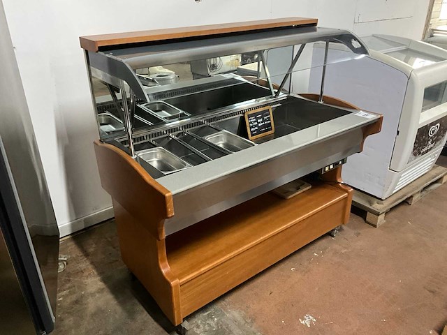 Afinox samoa 4-1 buffet saladebar - afbeelding 7 van  8