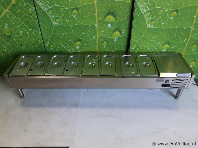 Afinox vrk 1815 gn 1/1 — gekoelde opzetunit/saladette - afbeelding 1 van  4