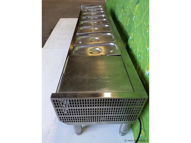 Afinox vrk 1815 gn 1/1 — gekoelde opzetunit/saladette - afbeelding 2 van  4