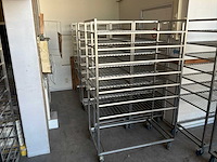 Afkoel etagewagen, rvs (11x) - afbeelding 1 van  3