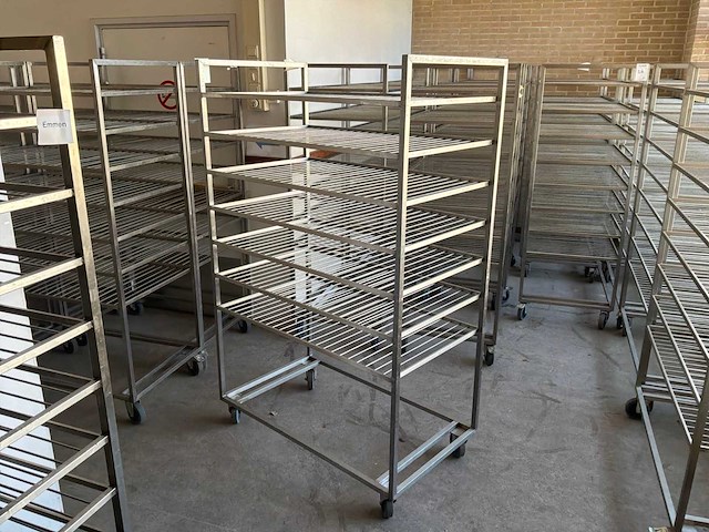 Afkoel etagewagen, rvs (11x) - afbeelding 2 van  3