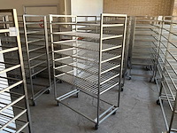 Afkoel etagewagen, rvs (11x) - afbeelding 2 van  3