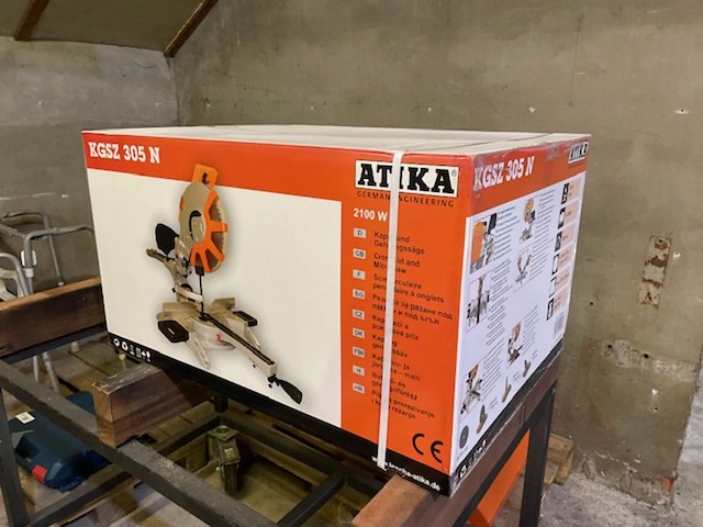 Afkort-radiaalzaag atika, kgsz 305n - afbeelding 2 van  2