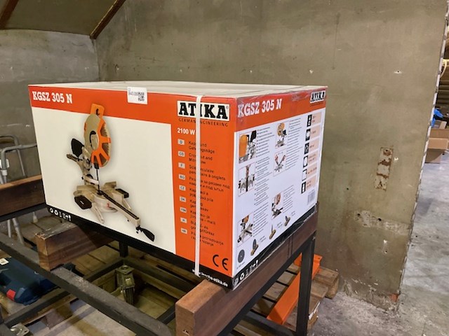 Afkort-radiaalzaag atika, kgsz 305n - afbeelding 2 van  2