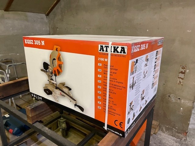 Afkort-radiaalzaag atika, kgsz 305n - afbeelding 2 van  2