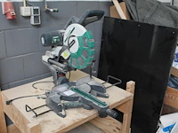 Afkort-/verstekzaag holzstar kgz 305 e op tafel. bouwjaar 2020. - afbeelding 1 van  4