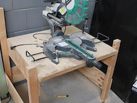 Afkort-/verstekzaag holzstar kgz 305 e op tafel. bouwjaar 2020. - afbeelding 2 van  4