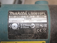 Afkort/verstekzaag makita ls0815fl. bouwjaar 2020 - afbeelding 3 van  3