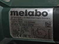 Afkort/verstekzaag metabo kgsv 72 xact sym op uitschuifbaar, inklapbaar en verrijdbaar onderstel metabo ksu... - afbeelding 3 van  6