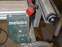Afkort/verstekzaag metabo kgsv 72 xact sym op uitschuifbaar, inklapbaar en verrijdbaar onderstel metabo ksu... - afbeelding 6 van  6