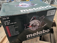 Afkortzaag - handcirkelzaag, metabo, ks 55 - afbeelding 1 van  6