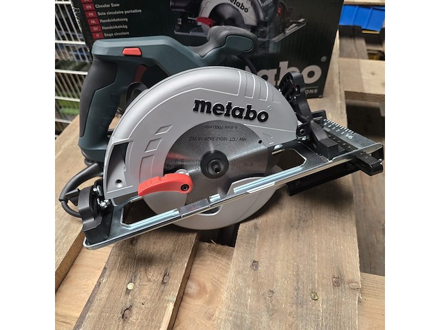 Afkortzaag - handcirkelzaag, metabo, ks 55 - afbeelding 2 van  6
