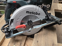 Afkortzaag - handcirkelzaag, metabo, ks 55 - afbeelding 2 van  6