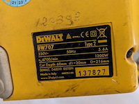 Afkortzaag dewalt, dw707 - afbeelding 4 van  5