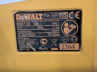 Afkortzaag dewalt, dw770qs - afbeelding 6 van  10