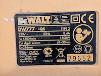 Afkortzaag dewalt, dw777-qs - afbeelding 3 van  5