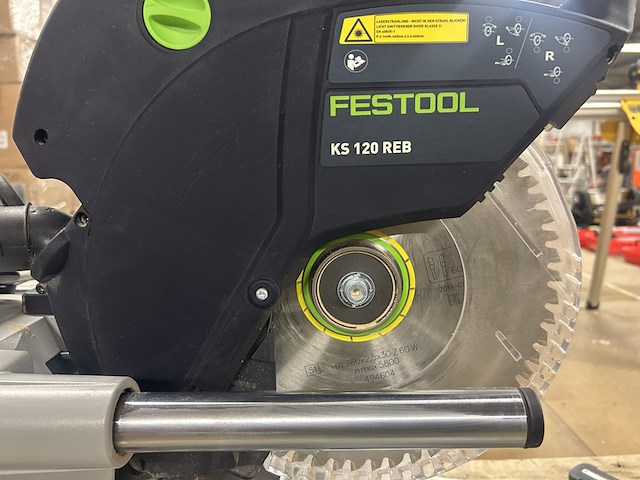 Afkortzaag festool, ks 120 reb - afbeelding 4 van  9