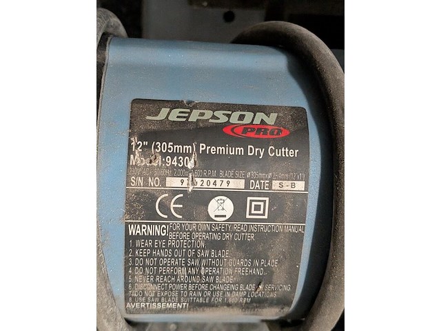 Afkortzaag jepson, 9430 - afbeelding 5 van  7