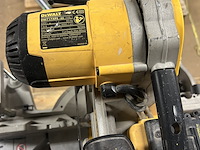 Afkortzaag met onderstel dewalt, dw717xps-qs - afbeelding 3 van  12