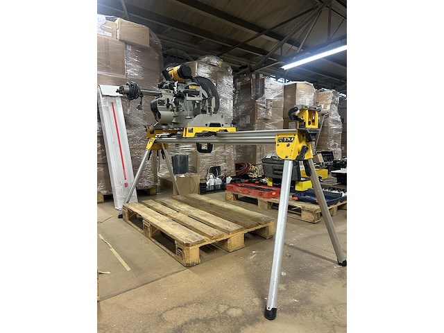 Afkortzaag met onderstel dewalt, dw717xps-qs - afbeelding 1 van  12