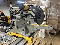 Afkortzaag met onderstel dewalt, dw717xps-qs - afbeelding 5 van  12