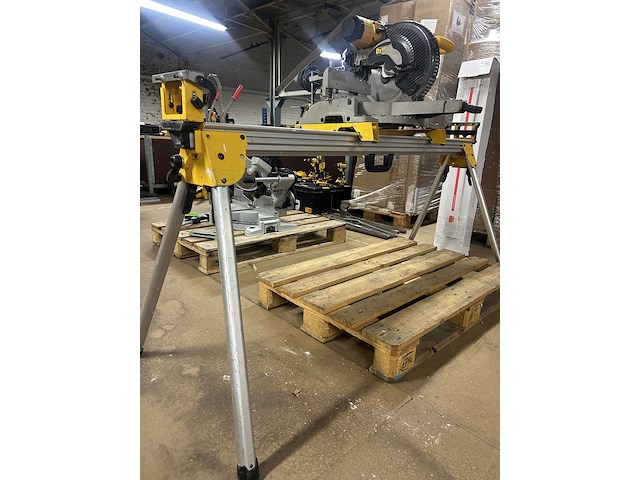 Afkortzaag met onderstel dewalt, dw717xps-qs - afbeelding 6 van  12
