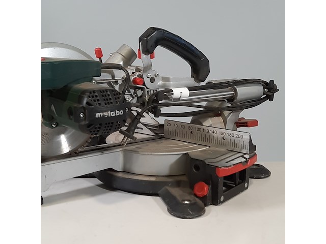 Afkortzaag, metabo, kgs 216 m - afbeelding 7 van  14