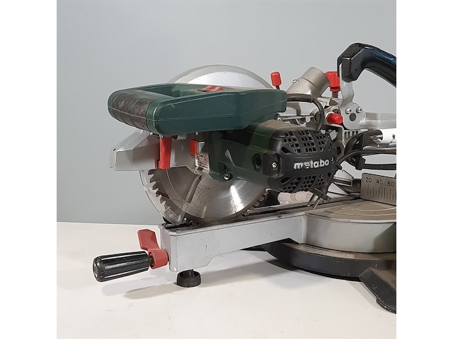 Afkortzaag, metabo, kgs 216 m - afbeelding 8 van  14
