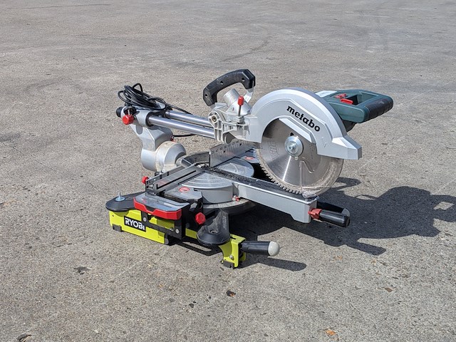 Afkortzaag, metabo, kgs 254 m, 2018 - afbeelding 1 van  10