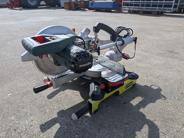 Afkortzaag, metabo, kgs 254 m, 2018 - afbeelding 6 van  10