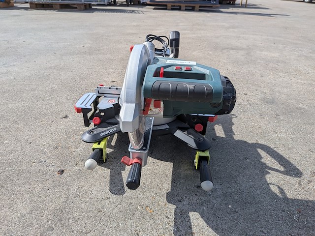 Afkortzaag, metabo, kgs 254 m, 2018 - afbeelding 7 van  10