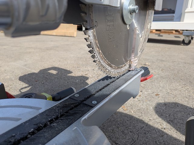 Afkortzaag, metabo, kgs 254 m, 2018 - afbeelding 9 van  10