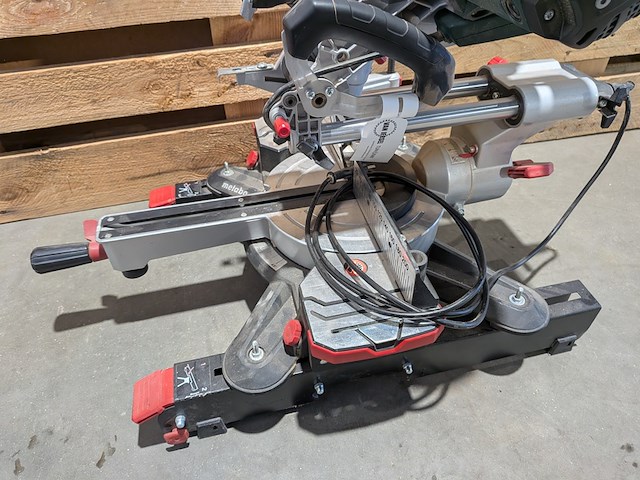 Afkortzaag, metabo, kgs 254 m, 2020 - afbeelding 7 van  8