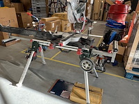 Afkortzaag, metabo, kgs 315 plus, op demontabel onderstel - afbeelding 1 van  9