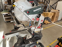 Afkortzaag, metabo, kgs 315 plus, op demontabel onderstel - afbeelding 3 van  9