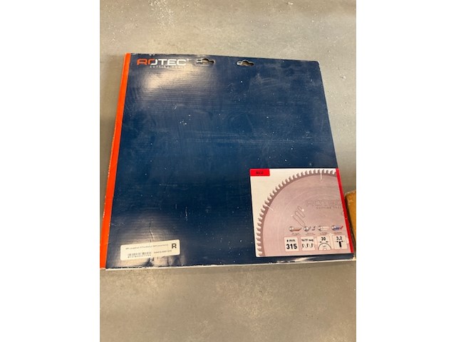 Afkortzaag, metabo, kgs 315 plus, op demontabel onderstel - afbeelding 6 van  9